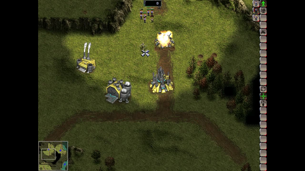 KKND (Krush Kill 'N Destroy) 2:Krossfire Survivor Campaign Mission 3 Phoenix River Suicide Trip