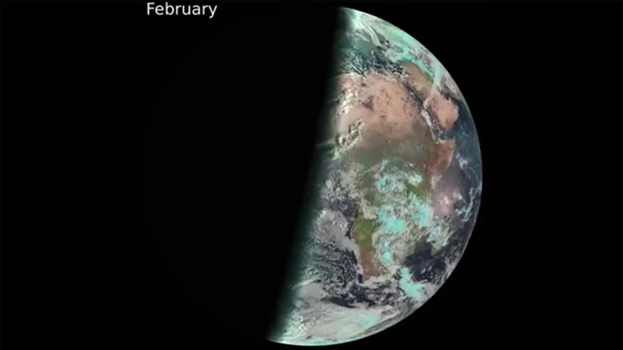 The Sun illuminating the Earth| Mesmerizing view of the Sun lightening the Earth
