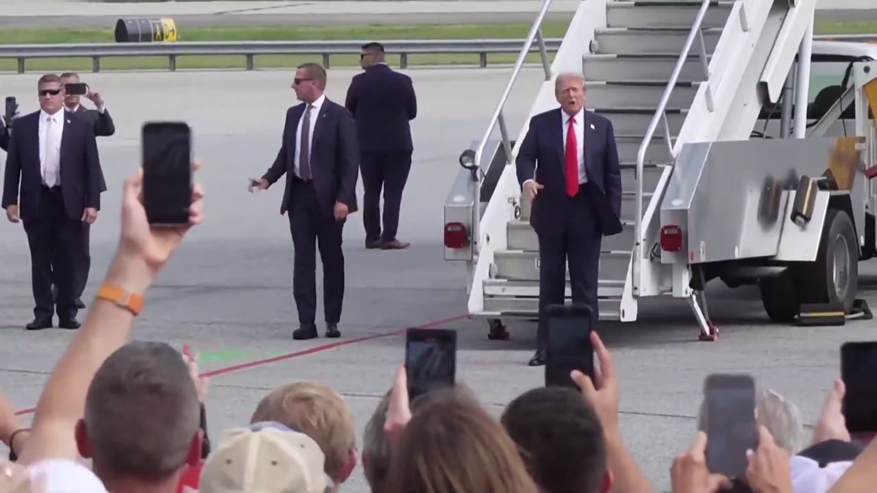 President Trump 6/27/24 | arrives in ATLANTA, GEORGIA