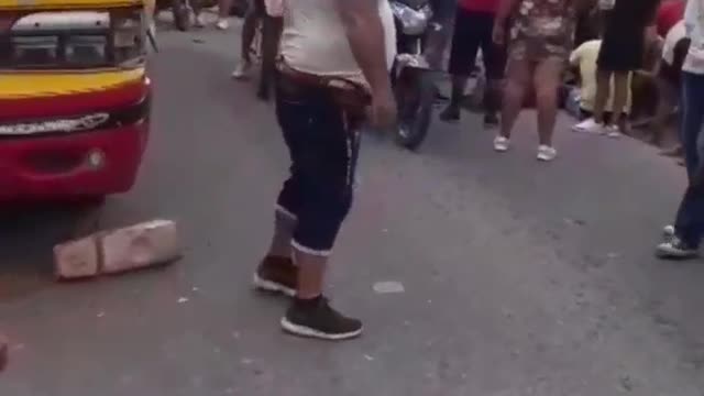 Accidente de tránsito en la vía Zapatoca-Bucaramanga
