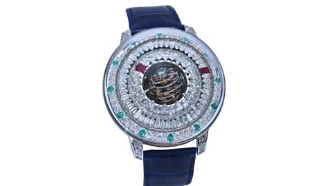 The Jacob & Co. Gotham City Black DLC Titanium