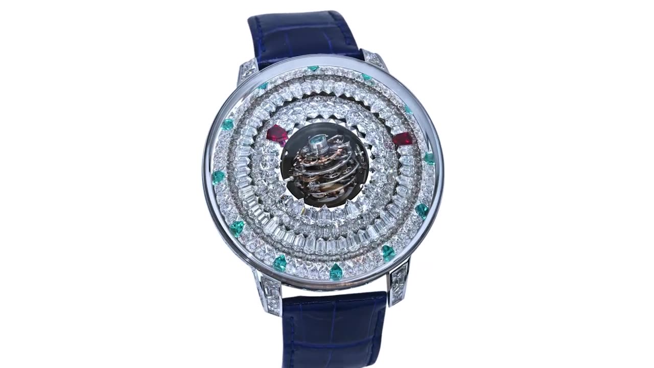 The Jacob & Co. Gotham City Black DLC Titanium