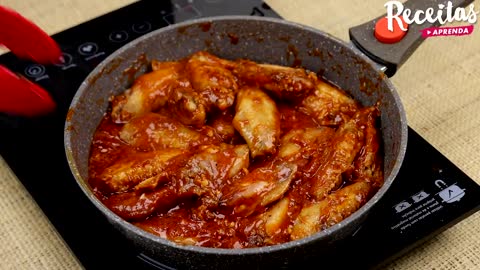 Tem Asas de frango na sua casa, então faça essa receita deliciosa!