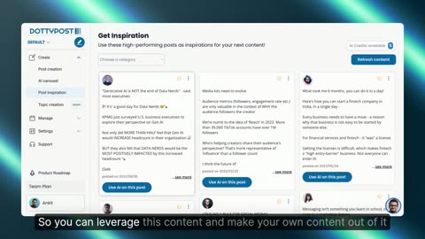 Dottypost - AI Tool for LinkedIn