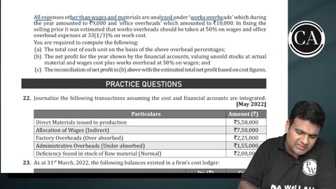 Cost Accounting System L3