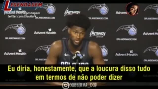 Jogador da nba explica porque não vai se vacinar