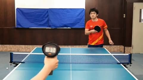 Ping-Pong Ball Speed Test—Is It the Bat Design or the Player’s Energy? 🤔🏓💥