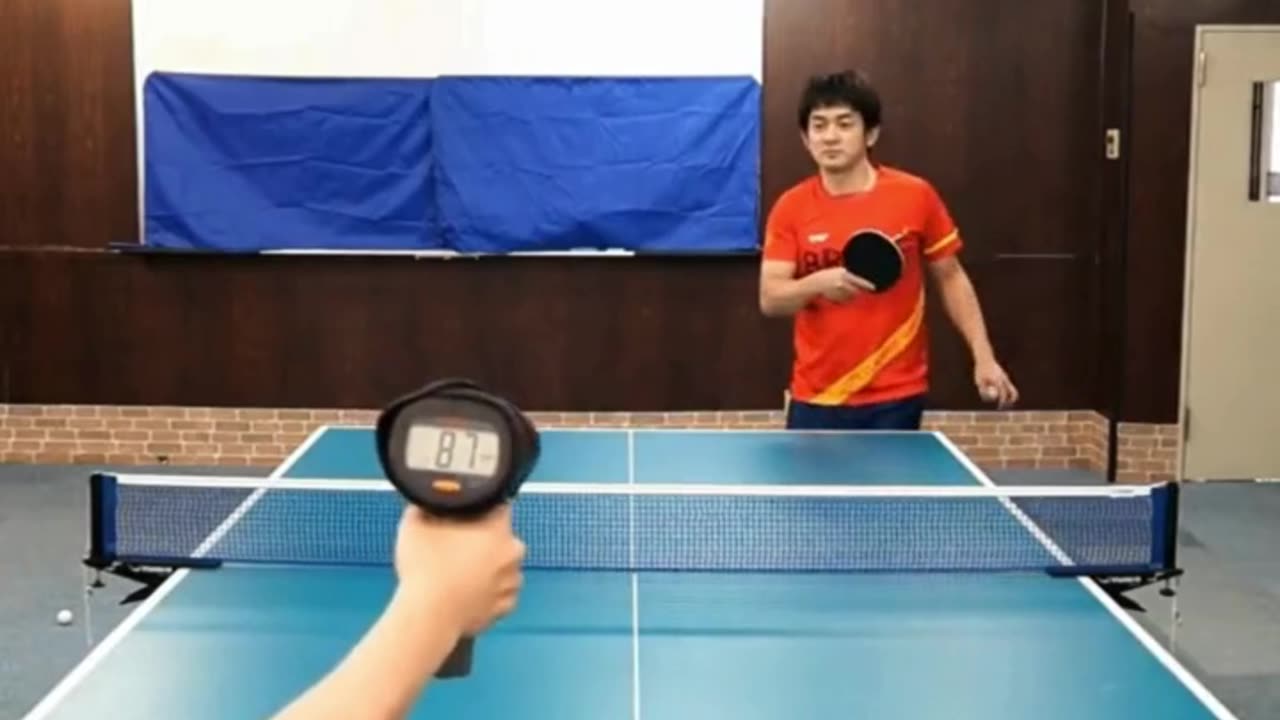 Ping-Pong Ball Speed Test—Is It the Bat Design or the Player’s Energy? 🤔🏓💥