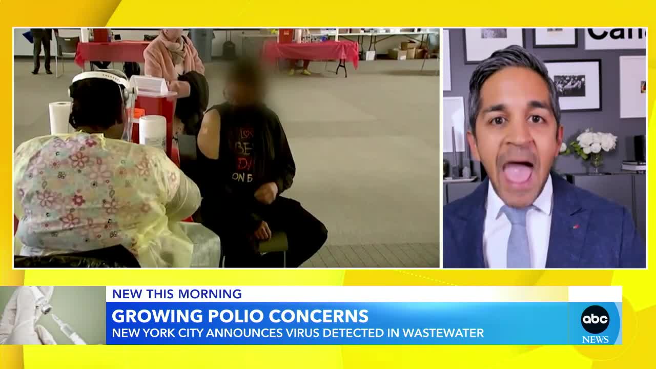 Polio found in NYC wastewater l GMA