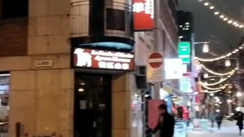 Montreal, Quebec, Canada. Lost in Chinatown
