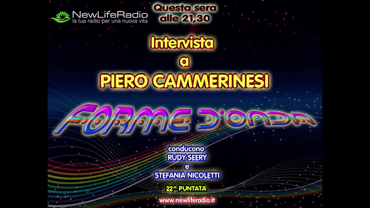 Forme d'Onda- Intervista a Piero Cammerinesi-10-03-2016-22^ puntata-TERZA STAGIONE