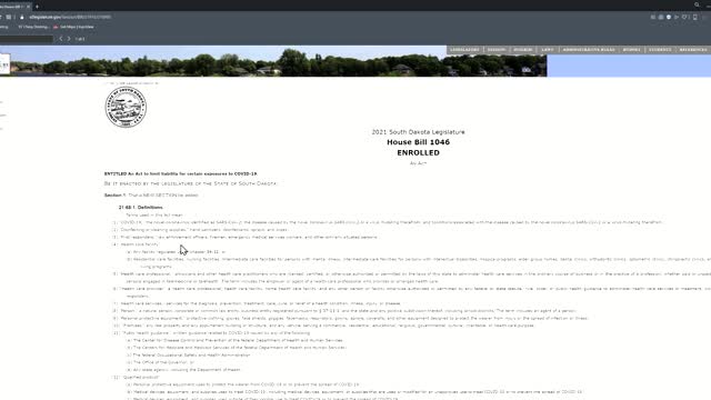 SD Legislative Transparency & Finacing