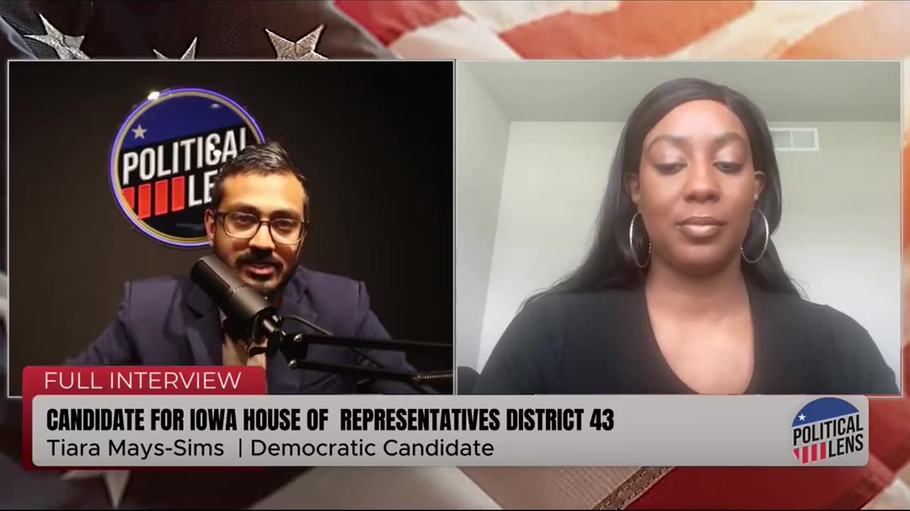 2024 Candidate for Iowa House of Representatives District 43 - Tiara Mays-Sims | Democrat