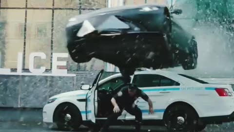Hollywood action movie fight seen.