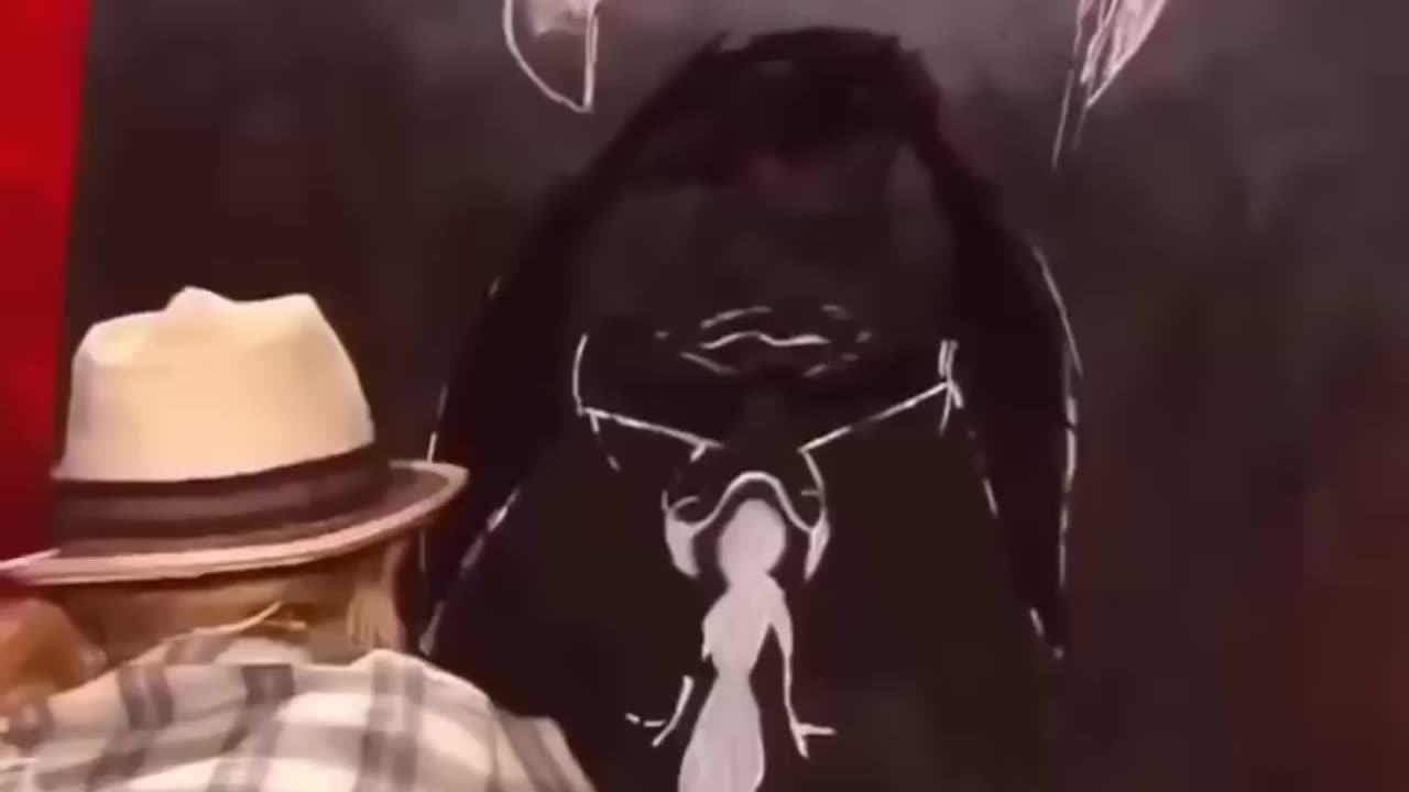 Don't judge too early 🔥✨ #AGT #viral #rumbleviral #painting #show