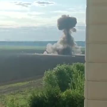 💥Drone attack near Moscow