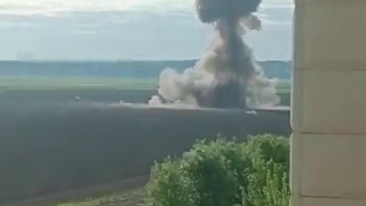 💥Drone attack near Moscow