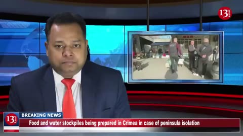 Food and water stockpiles being prepared in Crimea in case of peninsula isolation