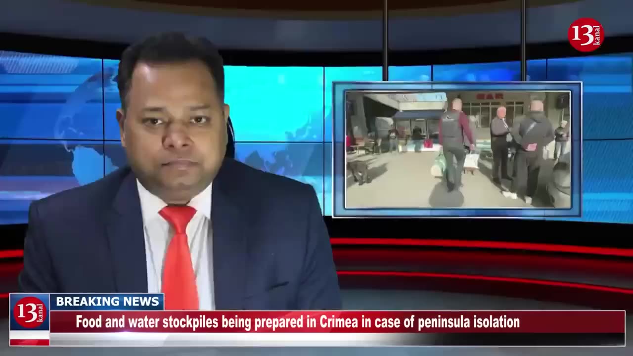 Food and water stockpiles being prepared in Crimea in case of peninsula isolation