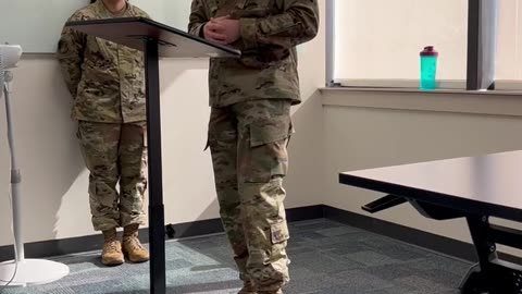 Gene Brockley memorial ceremony at Scott AFB Part 1