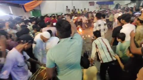 Jawalapur akhade me lagi face pe aag
