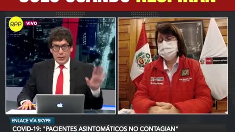 Pilar Mazzetti Ministra de Salud de Perú sobre las infeciones de Covid 19 Coronavirus