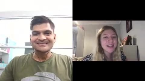 we discussed about Love marriage and arrange marriage with this cute English tutor