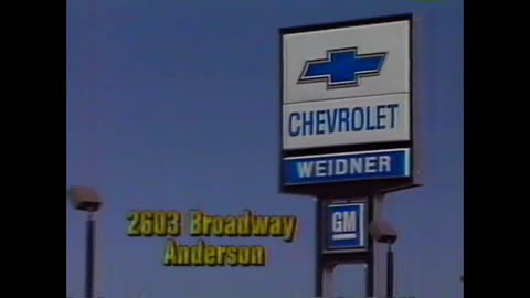December 11, 1996 - Weidner Chevrolet GEO in Anderson, Indiana