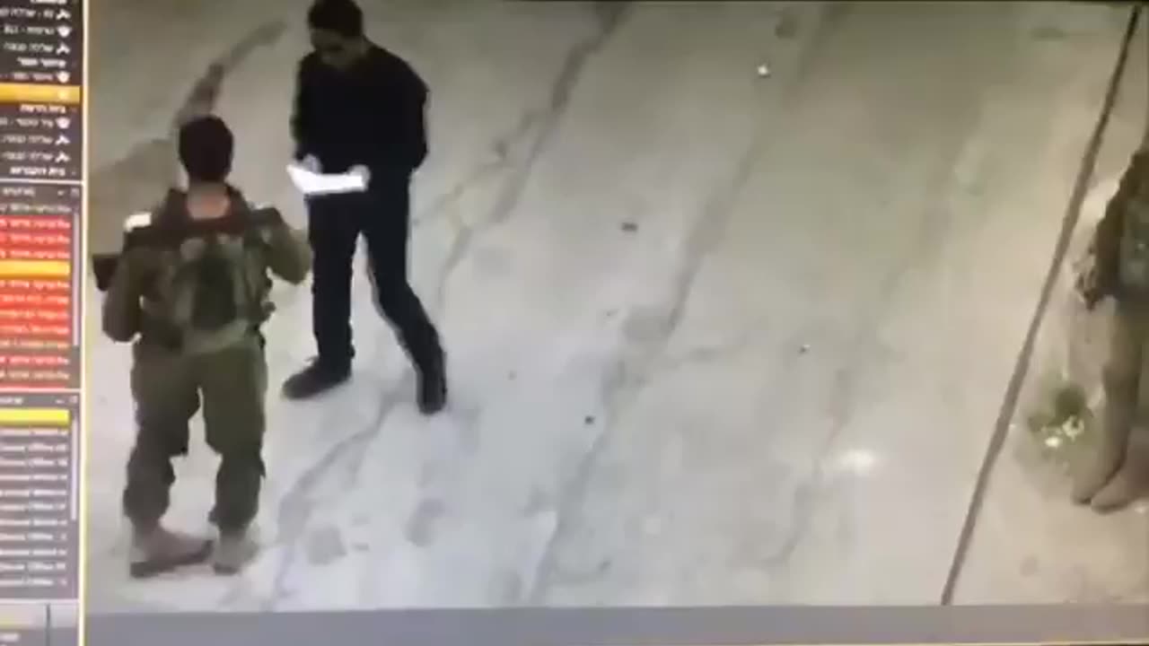 Palestinian Islamist attack on Israeli soldiers. Happens every day! I don't know