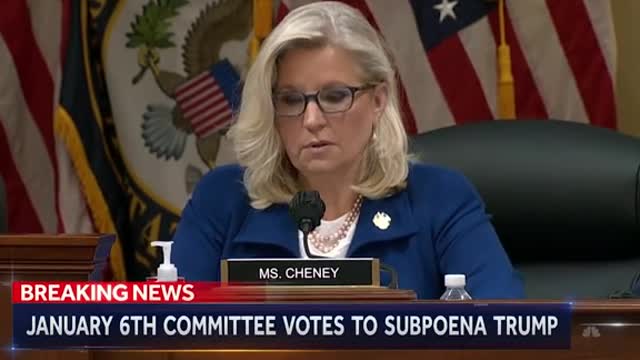 The House January 6th committee voted unanimously to subpoena