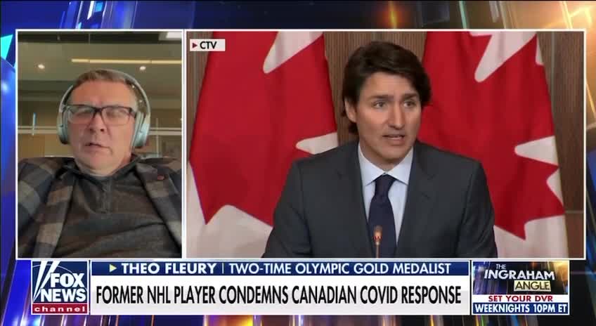 Former NHL player Theo Fleury on The Ingraham Angle