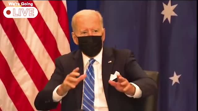 Joe Biden Not Taking His Meeting Seriously