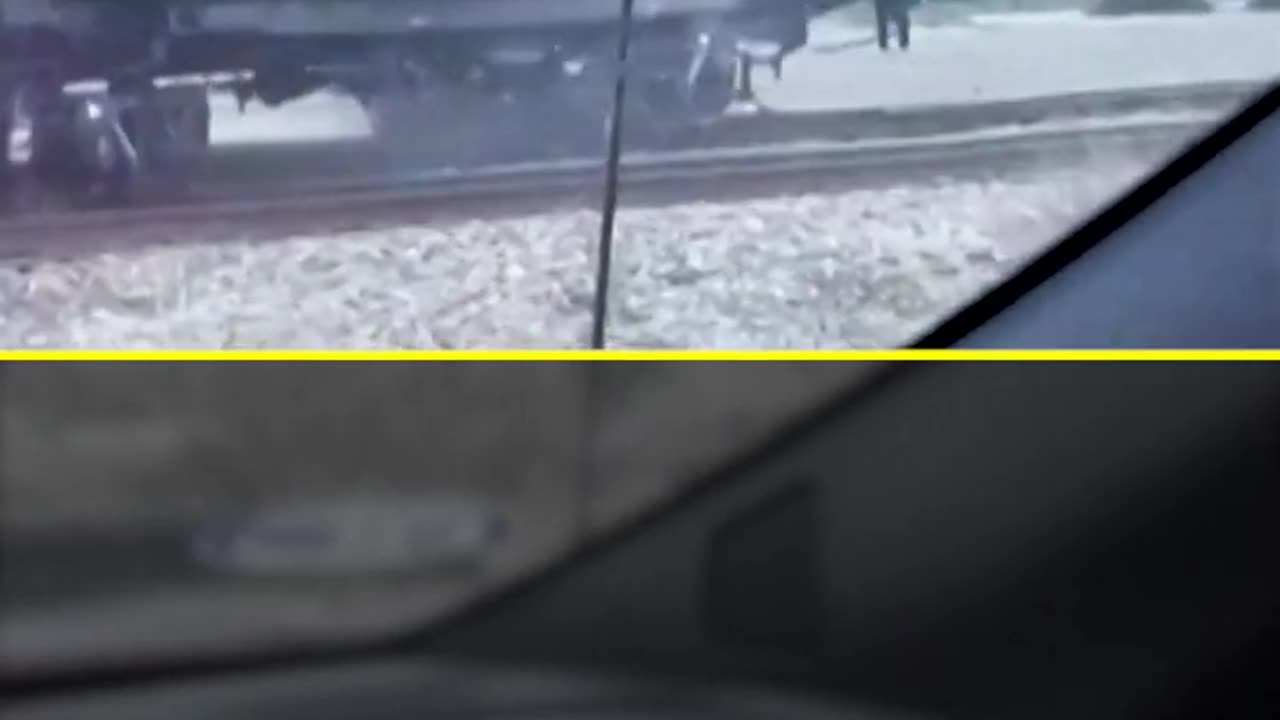 Train Derailment caught on Camera !Oklahoma Train Derailment