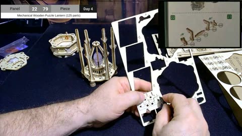 Mechanical Wooden Puzzle Lantern Day 4 - Just Rest Your Eyes (JRYE#539)