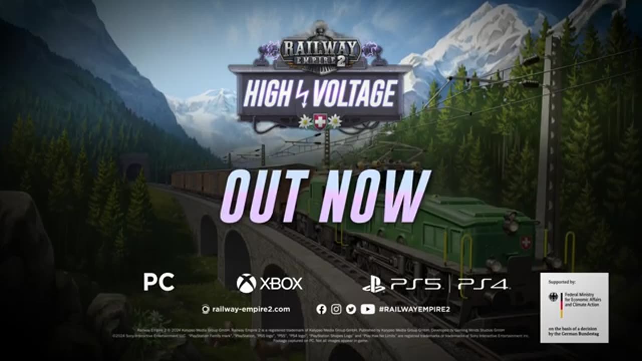 Railway Empire 2: High Voltage DLC - Official Launch Traile