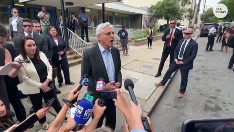 Merrick Garland backs Justice Department after Donald Trump indictment | USA TODAY