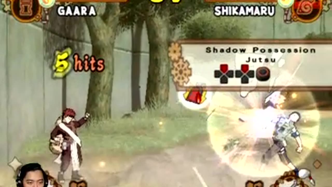 Gaara vs Shikamaru