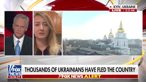 Thousands of Ukrainians have fled the country according to the United Nations - Fox News Video