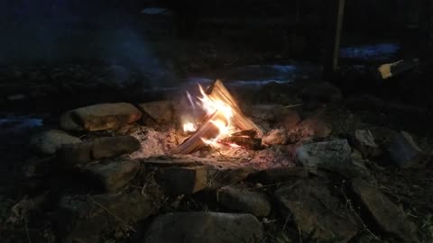 Bonfire on the Stream