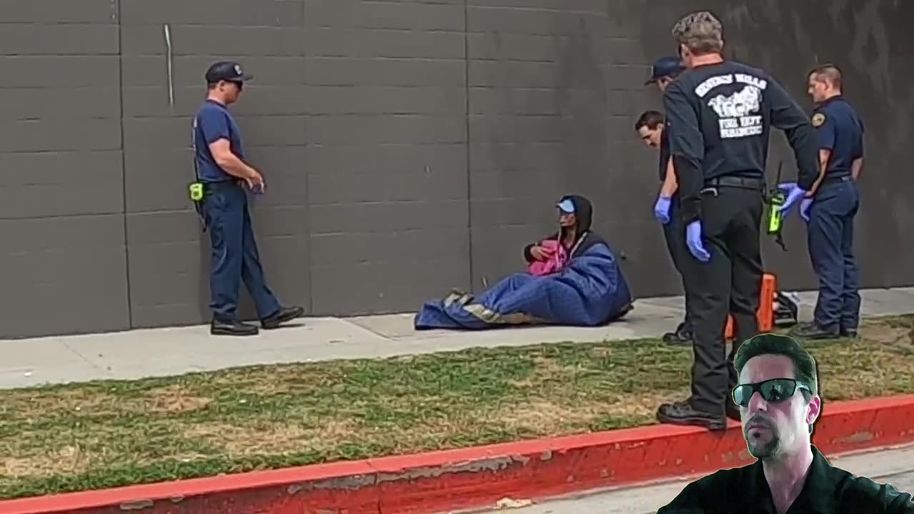 In Los Angeles they don’t even let you take a nap, minding your own business😆🤷🏻‍♂️✅