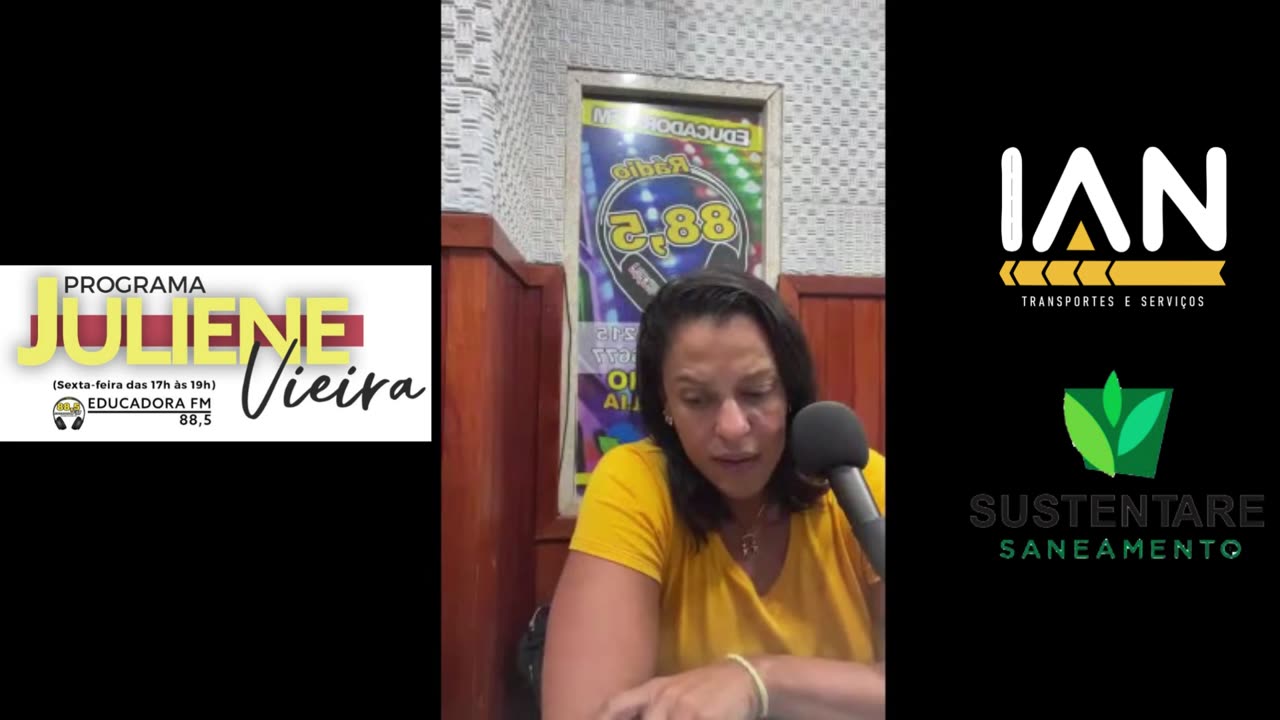 IAN e Tecia falam que deve haver parcerias entre prefeitura empresa e população