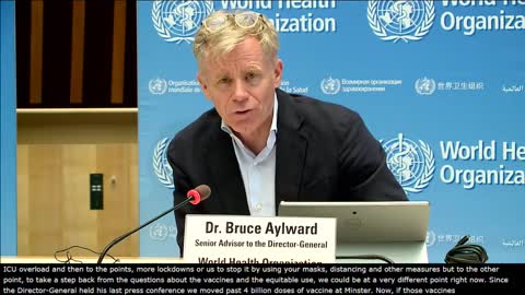 Media briefing on COVID-19