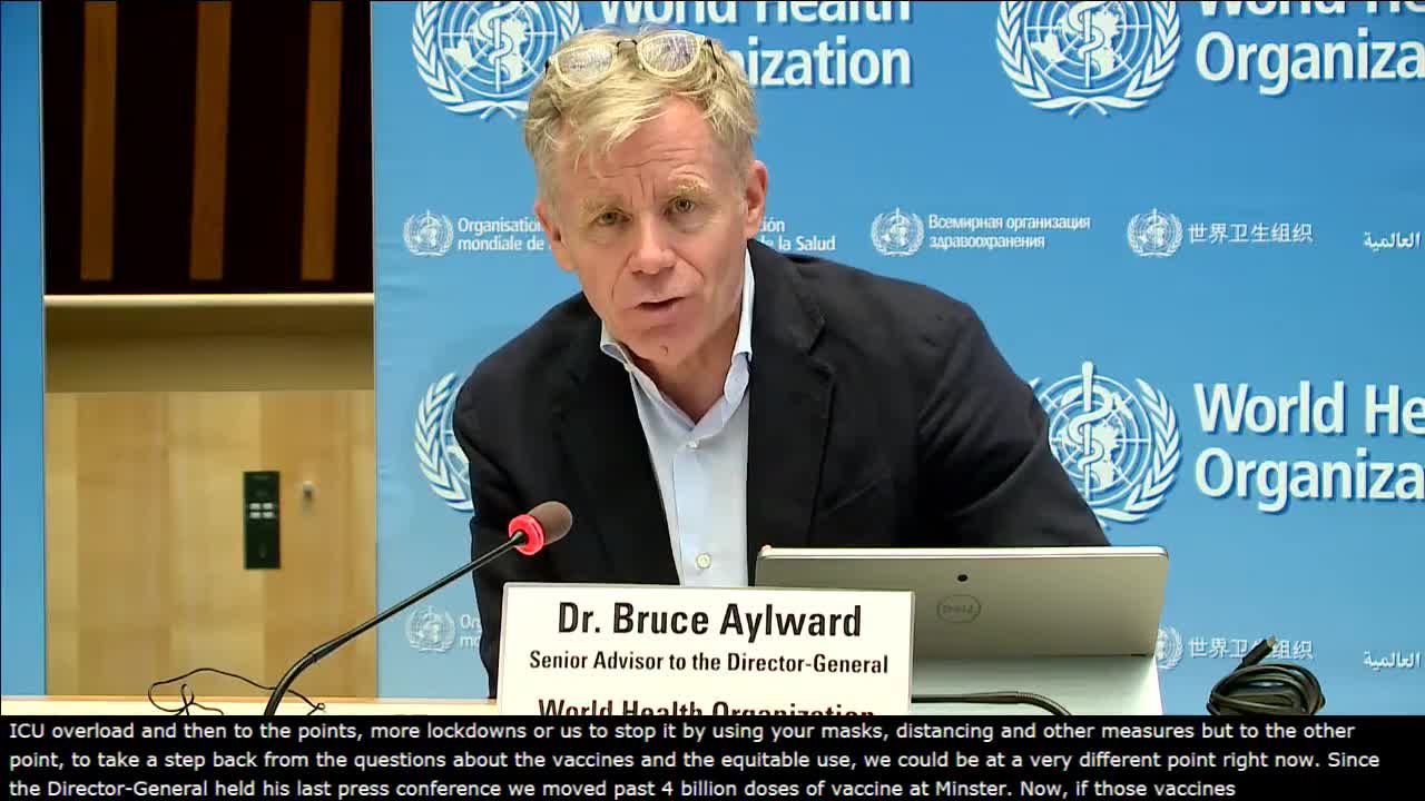 Media briefing on COVID-19
