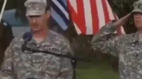 US soldier sings Israel’s national anthem Hatikvah