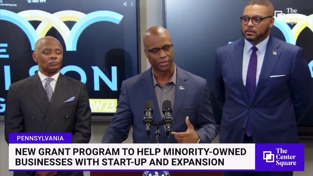 Pennsylvania begins rolling out race-based grants for businesses. It's not available to whites.