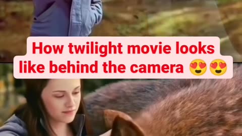 Behind the scenes of twilight movie 🥰. Like and follow up for more daily scenes. Double tab ♥️♥️