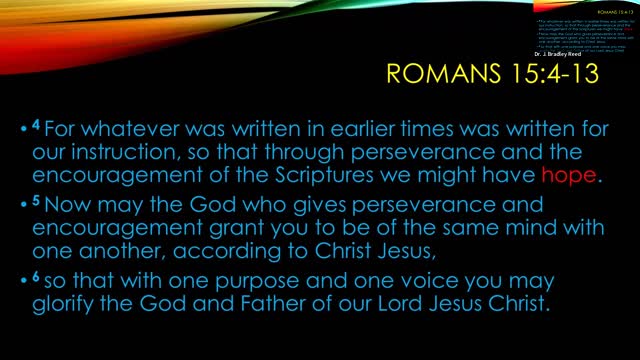 December 4 Sermon from Grace Communion Woodbury