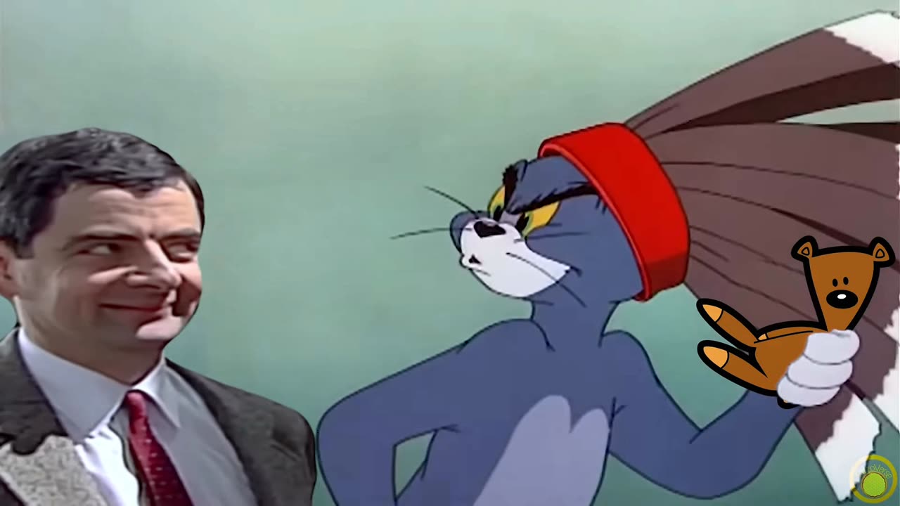 Mr. Bean in Tom and Jerry Funny Moments 😂 and Spider Man in House 😱 part 2