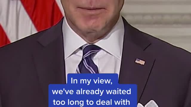 In my view, we've already waited too long to deal with this climate crisis.