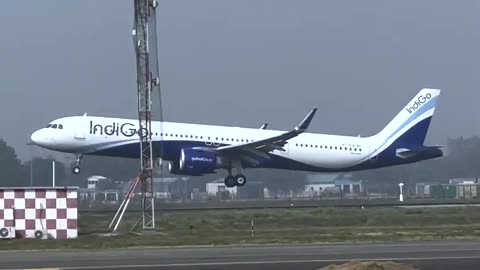 video of flying airplane